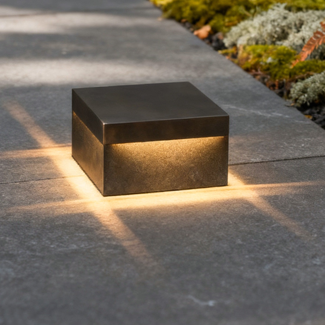 Square Solar Outdoor Fence Post Light – Touched Home Decor UK