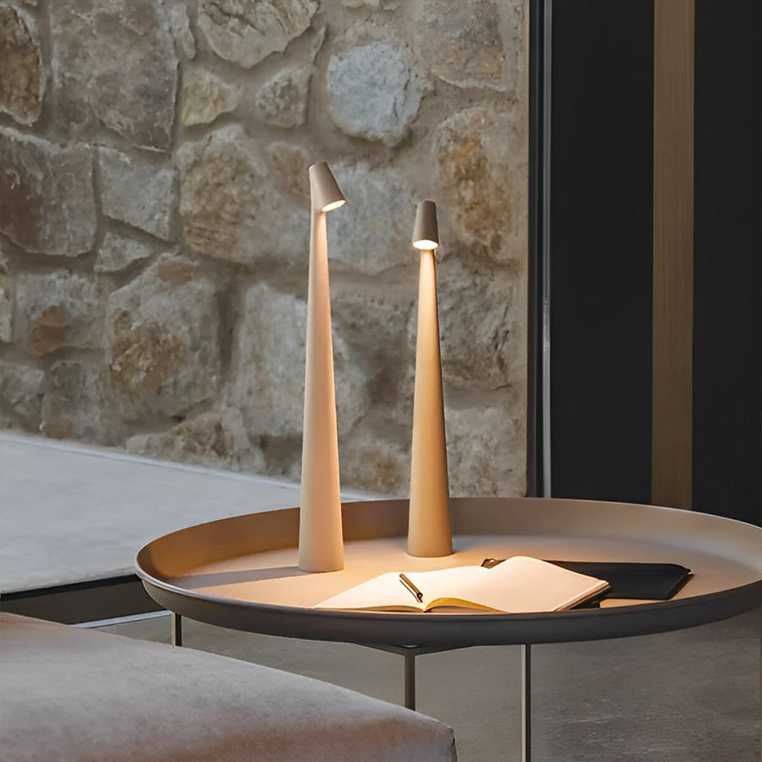 Modern Conical Stem Accent Table Lamp LED – Touched Home Decor UK