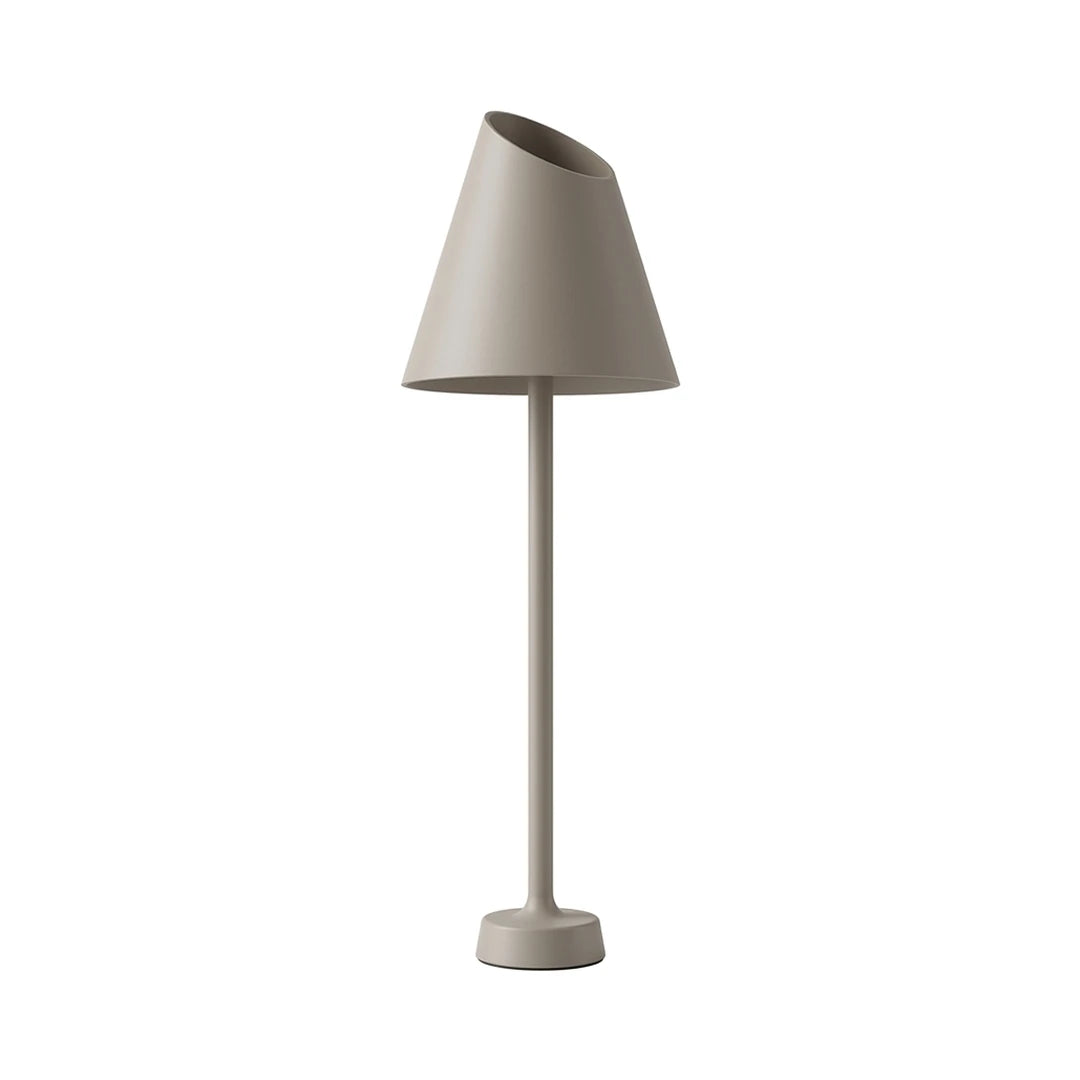Modern conical stem accent table lamp