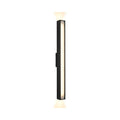 Black linear garden sconce outdoor porch light