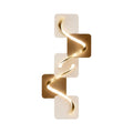 Geometric LED wall art sculptural sconce