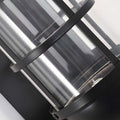 Inspired by Telephone Booth Retro Iron and Glass LED Sconce Light