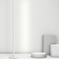 Modern Floor Lamp Minimalist Living Room Black White 3-Step Colour Dimming