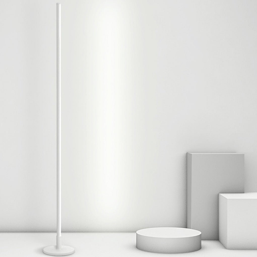 Modern Floor Lamp Minimalist Living Room Black White 3-Step Colour Dimming