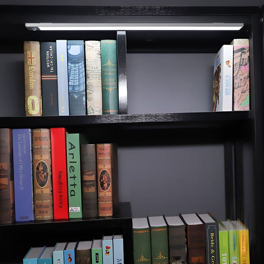 Motion Sensor Light LED Wireless Battery Operated Grey Under Kitchen Cupboard