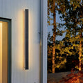 Outdoor Wall Lights LED Linear Garden Sconce Waterproof Black Aluminium Modern Porch Light