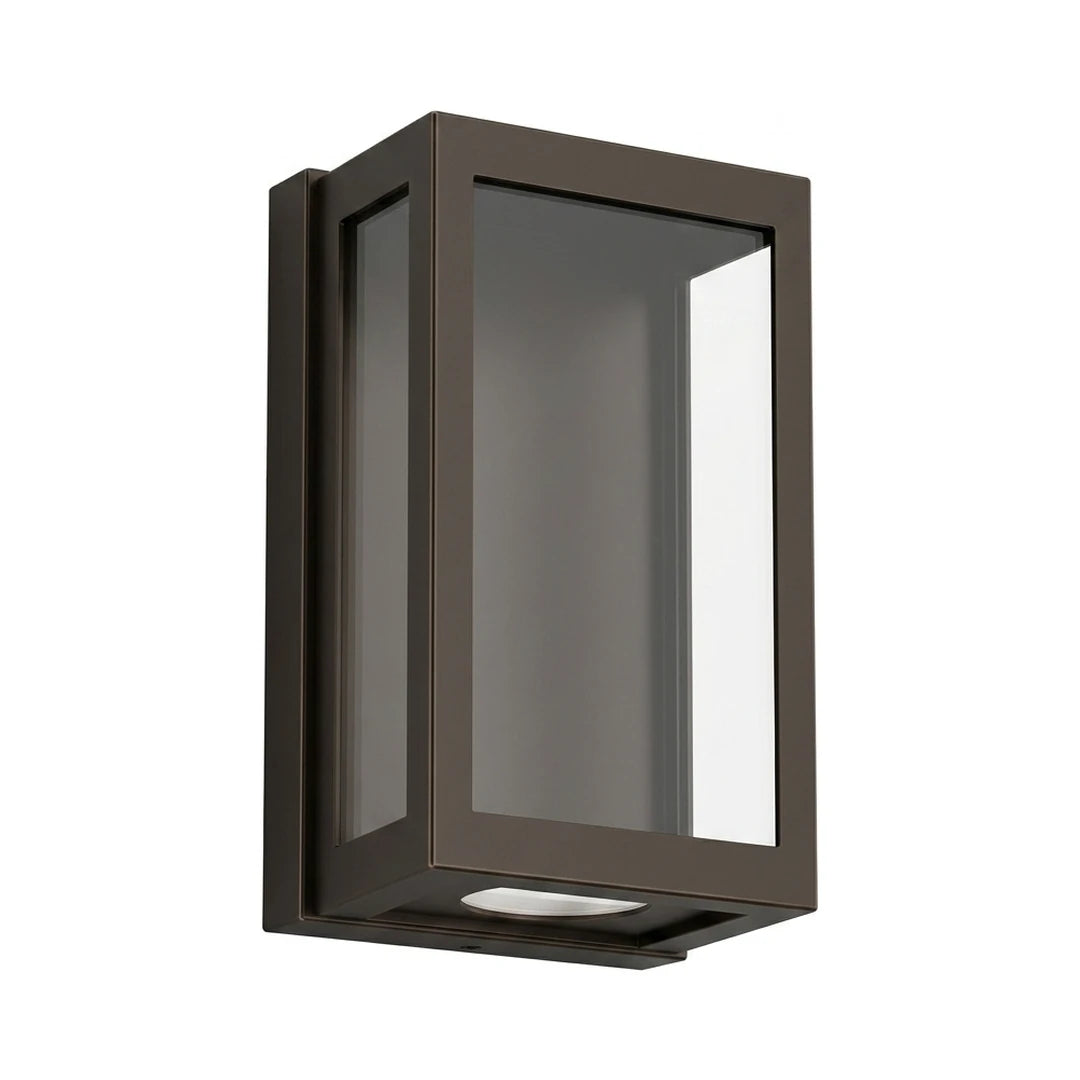 Exterior porch door number LED wall light