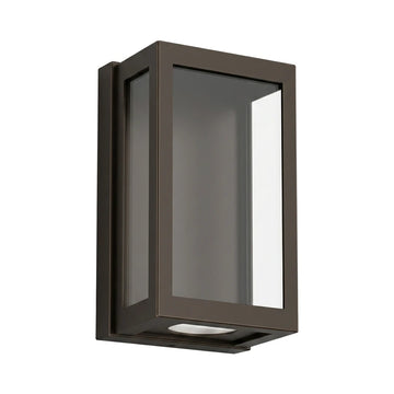 Exterior porch door number LED wall light