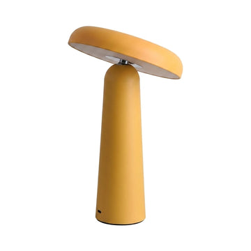 Tiltable mushroom table lamp